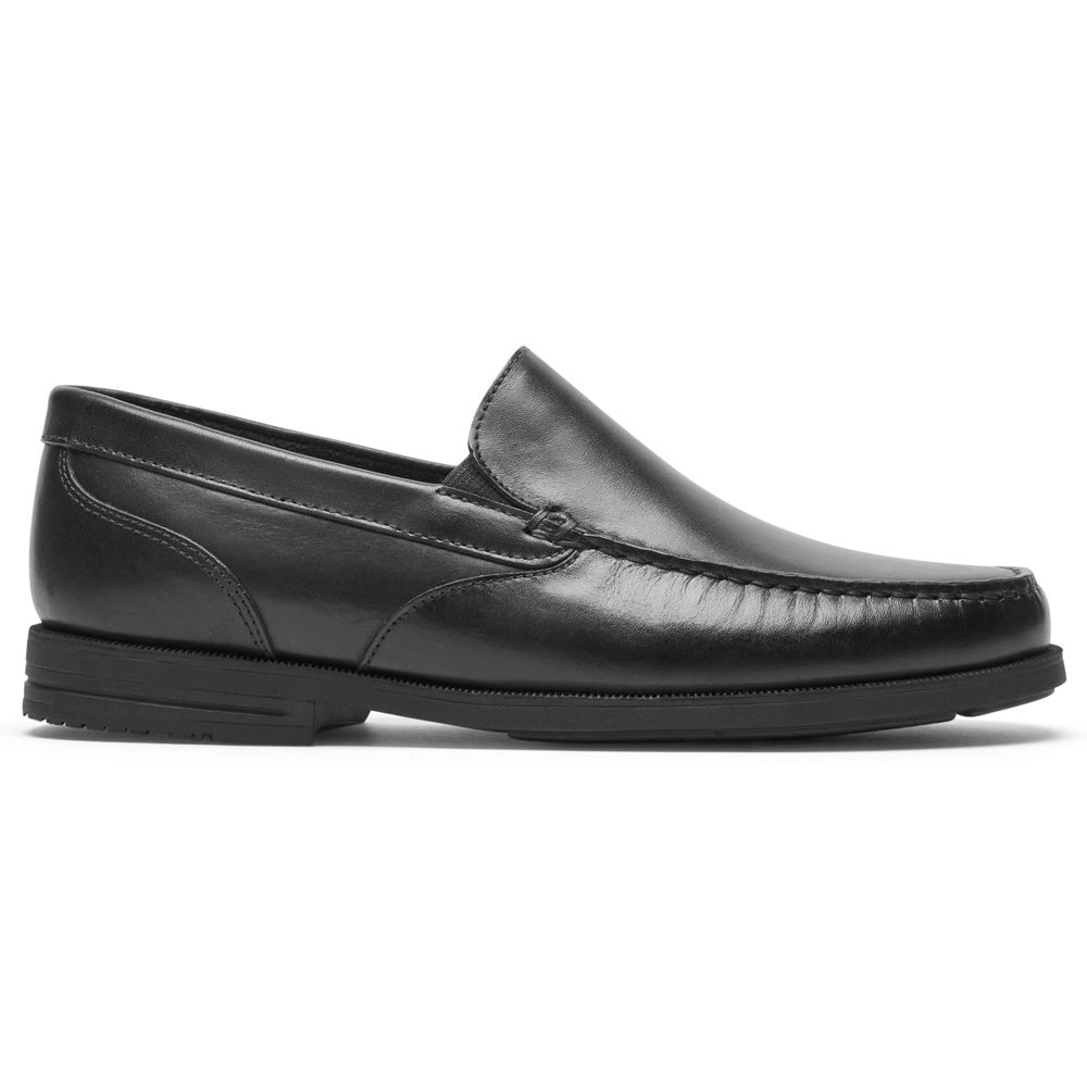 Mocassini Rockport Uomo - Preston Venetian - Nere - POSBFHU-43